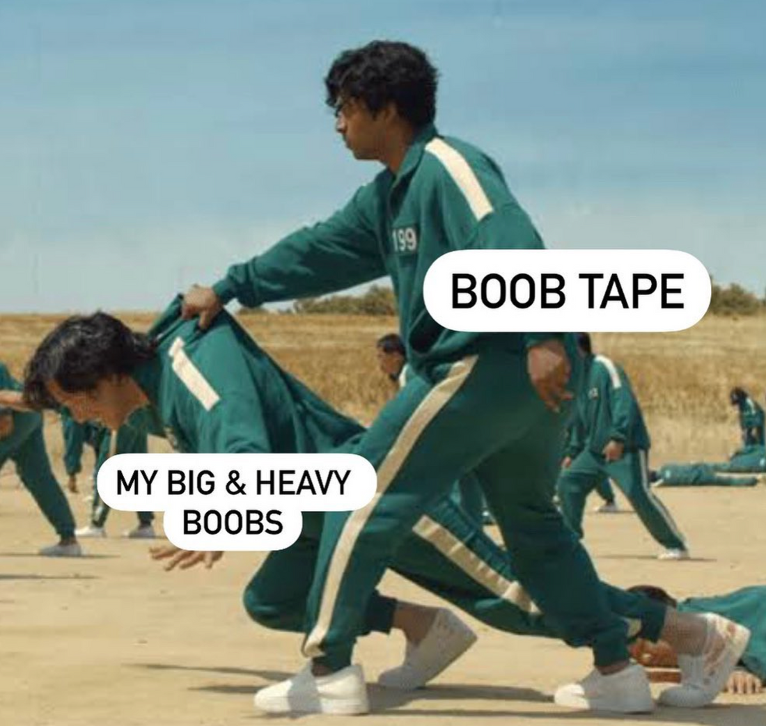 Common boob tape problems