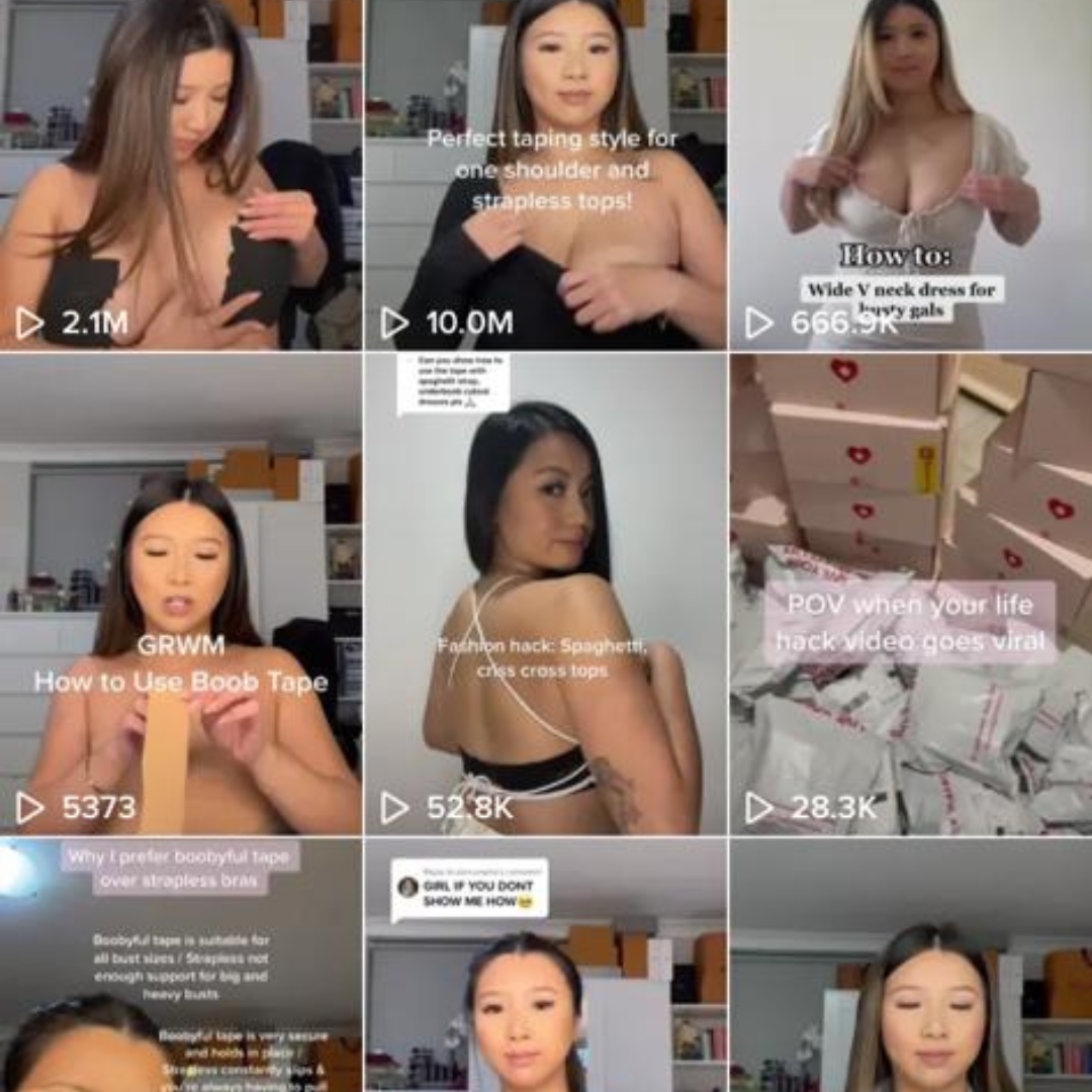 Boobyful Aid is now live on TikTok