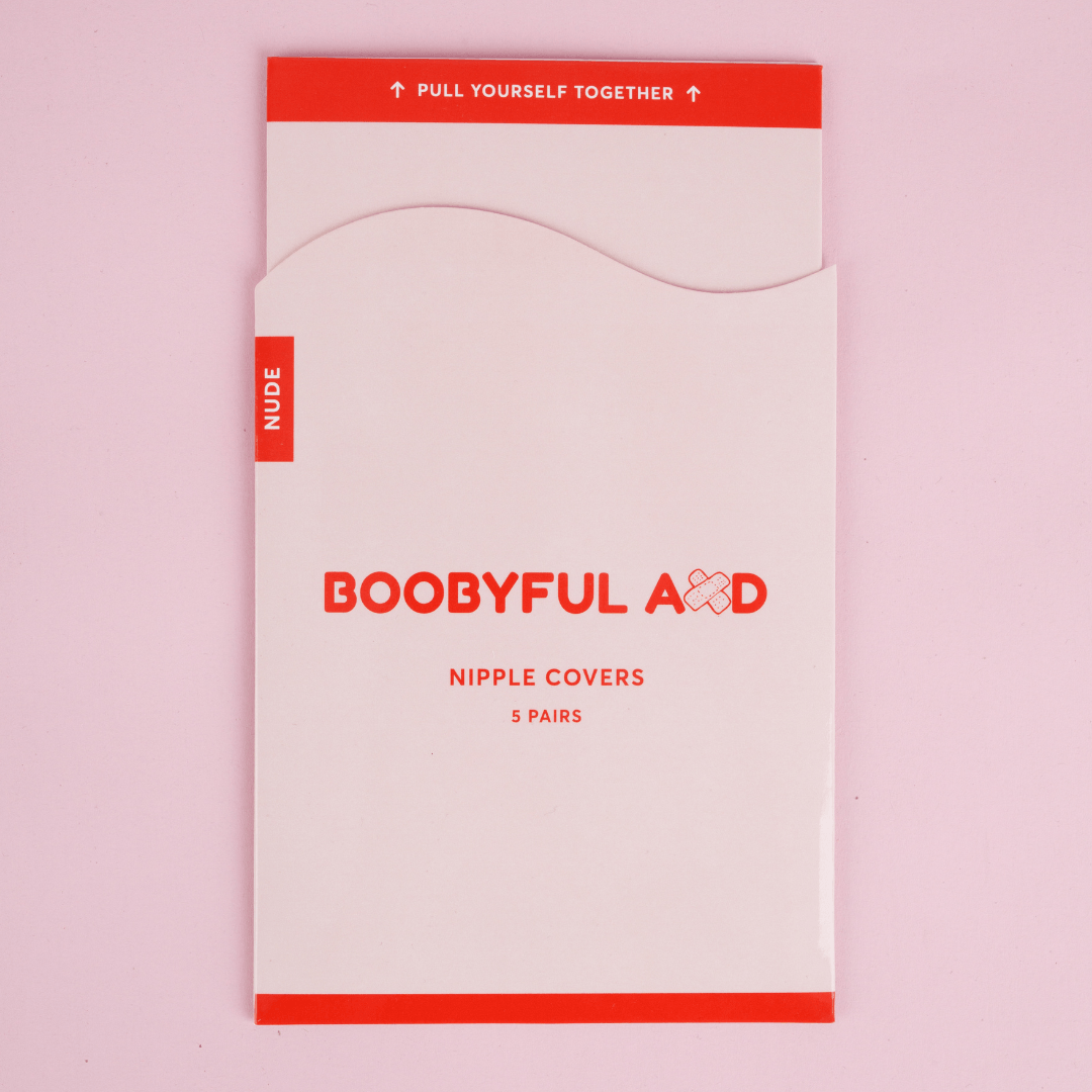 boobyful aid nipple cover front packaging